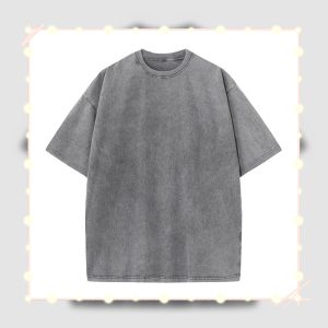 Vintage Washed 100% Cotton T-shirts [ 230 GSM ][ oversied] [ unsex ]